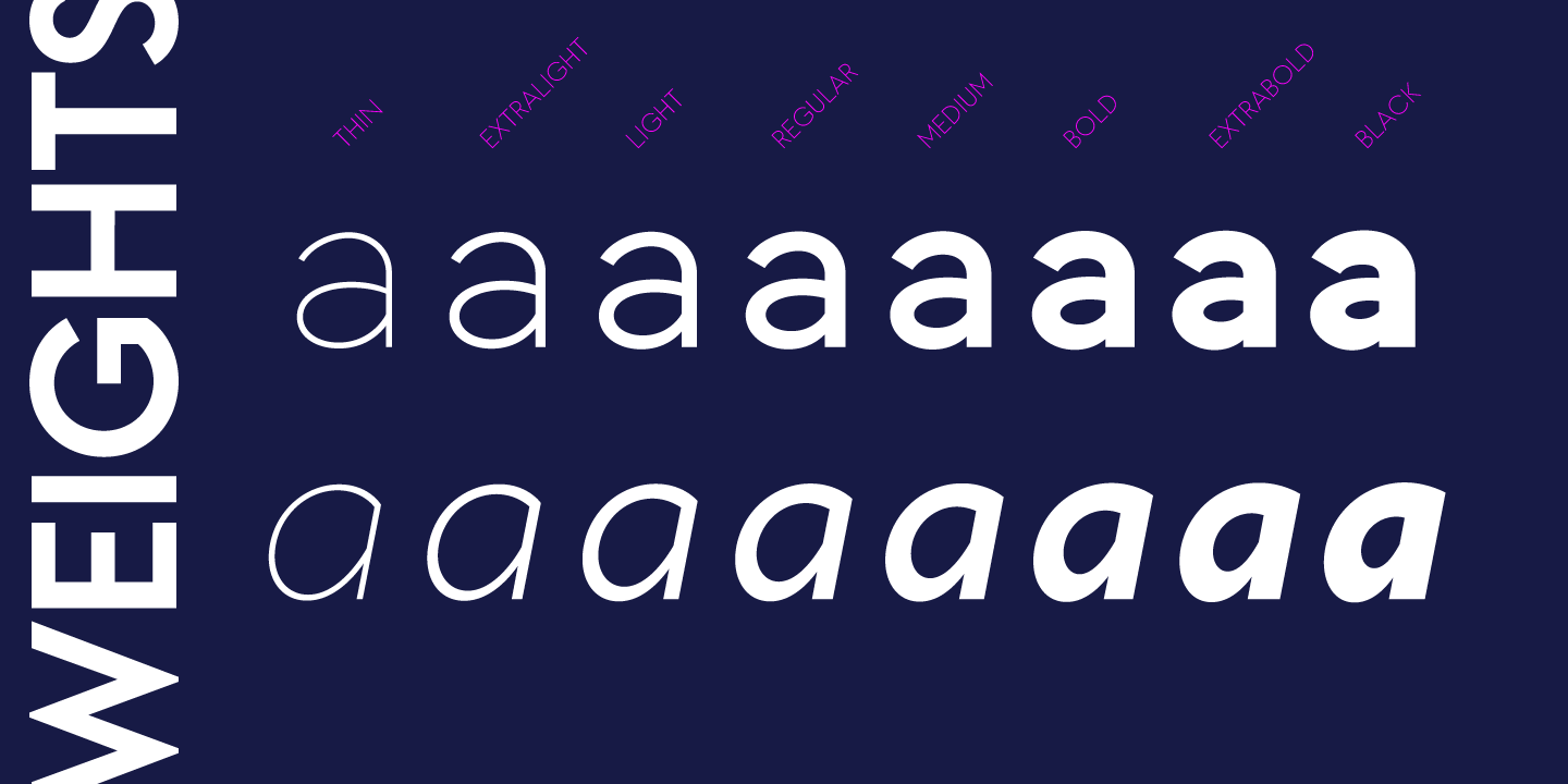 Geraldton Extra Bold Italic Font preview